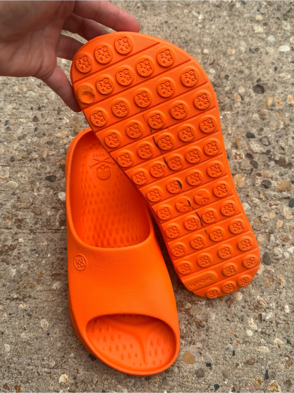 GFORE G/Slide Street Shoe in Exotic Orange Mens Size 9 - Picture 10 of 10
